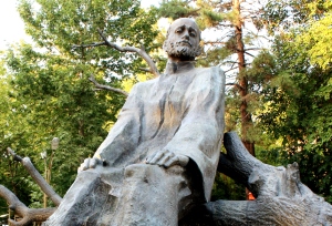 Statue à l'effigie de Komitas - à Erevan, capitale d'Arménie